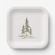 Placas temáticas de bosques