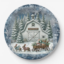 Plato De Papel Placas únicas de papel de verano vintage