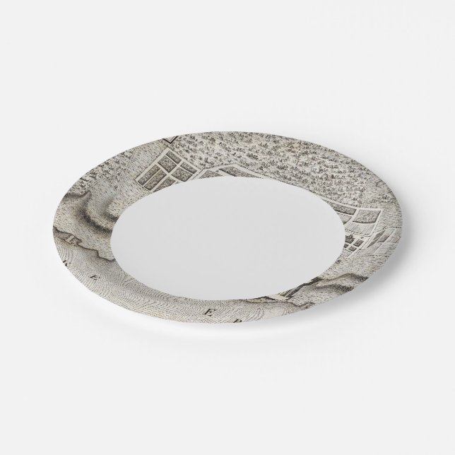 Plato De Papel Plan de Fort Erie (Angular)