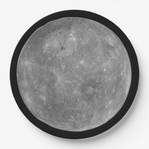 Plato De Papel Planet Mercury
