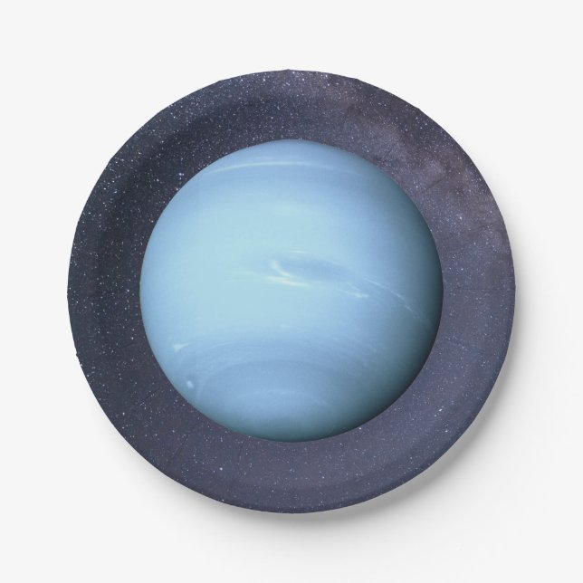 Plato De Papel Planet Neptune (Anverso)