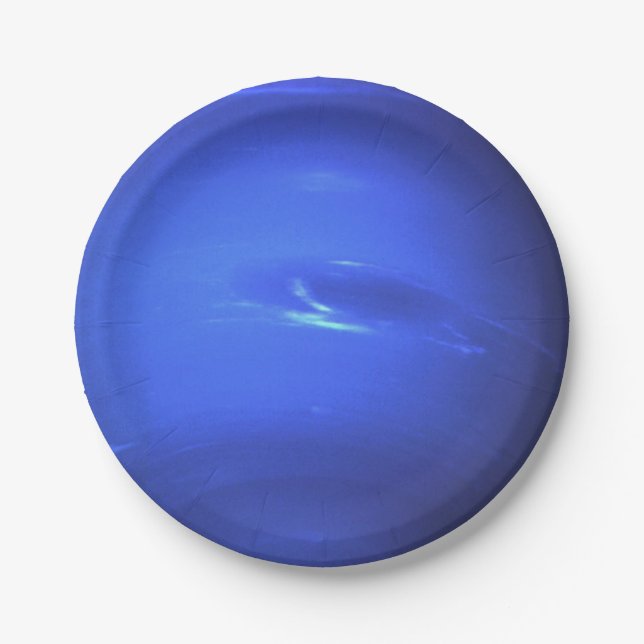 Plato De Papel Planet Neptune (Anverso)