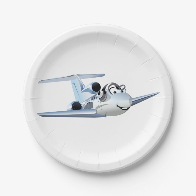 Plato De Papel plano personalizado (Anverso)