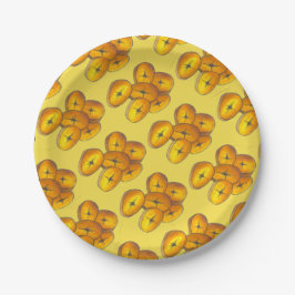 Plato De Papel Plantaciones fritas cocinando plátanos comida cari