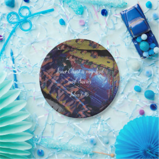 Plato De Papel Plates follower of Christ ministry plate