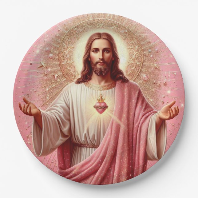 Plato De Papel ¡Platos de papel de Jesús Rosa! (Anverso)