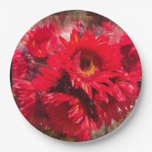 ¡PLATOS DE PAPEL PARA FIESTAS! 9IN