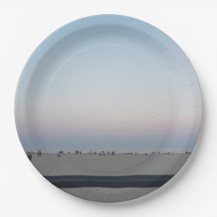 Plato De Papel Playa Hampton