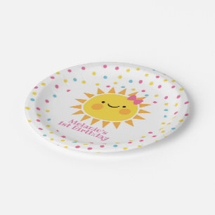 Plato De Papel Poca sol