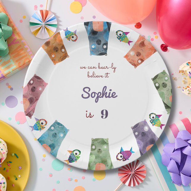 Plato De Papel podemos creer con honestidad en su divertido cumpl (Subido por el creador)