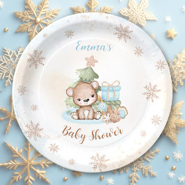 Plato De Papel Podemos Embarazar A Los Navidades Esperar A Baby S