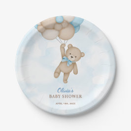 Plato De Papel Podemos Esperar Baby Shower