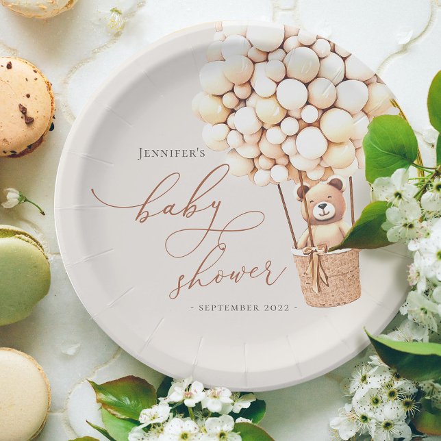 Plato De Papel ¡Podemos Esperar! Baby Shower (Subido por el creador)