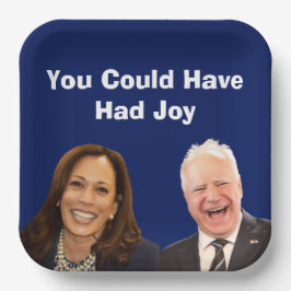 Plato De Papel Podría Haber Tenido Alegría