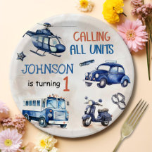 Policía Fiesta de cumpleaños 1