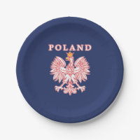 Polonia con el polaco Eagle del rojo