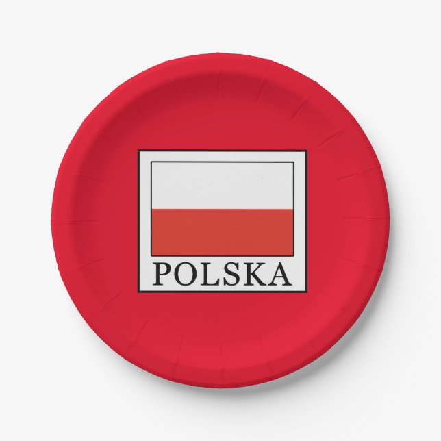 Plato De Papel Polska (Anverso)