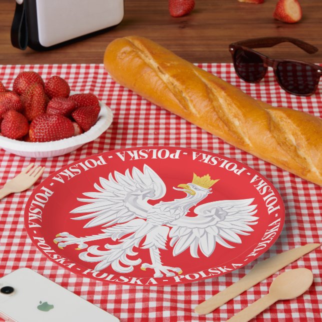 Plato De Papel Polska 4 (Picnic)