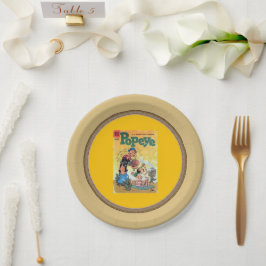 Plato de papel Popeye