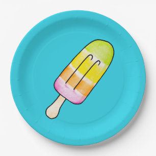 Plato De Papel Popsicle