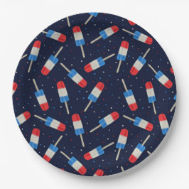 Plato De Papel Popsicles At Night