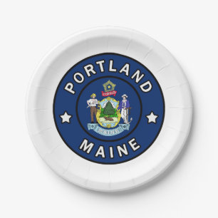 Plato De Papel Portland Maine