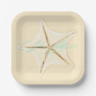 Plato De Papel Posavasos de arenisca
