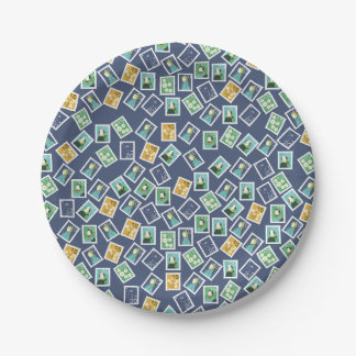 Plato De Papel Postal Worker Paper Plates
