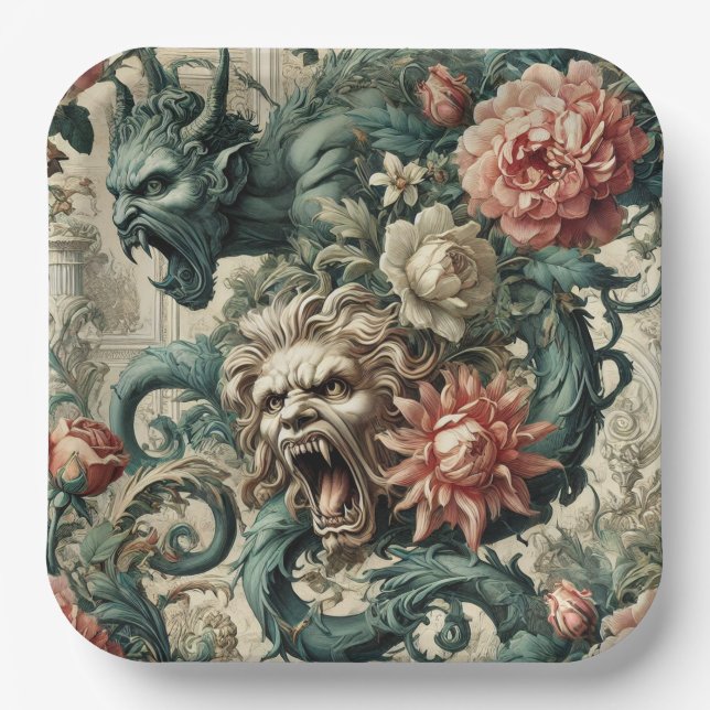 Plato De Papel Posture of Perdition – Gothic Victorian (Anverso)