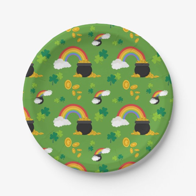 Plato De Papel Pota De Oro (Anverso)