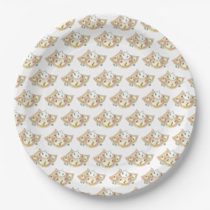 Plato De Papel Potato de comida polaca Dumplings Pierencies Sour