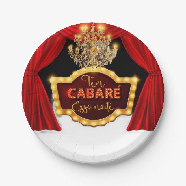 Plato De Papel prato de papel (Anverso)