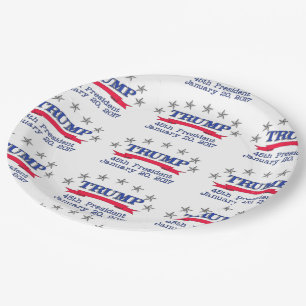 Plato De Papel Presidente del triunfo 45.o
