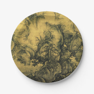 Plato De Papel Primavera temprana y Guo Xi - China imperial y art