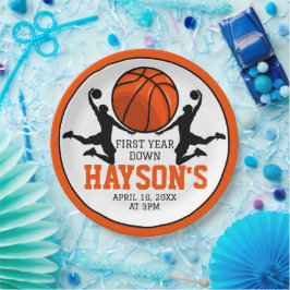 Plato De Papel Primer año de nacimiento del baloncesto