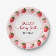 Primer cumpleaños de fresa Berry