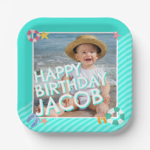 Primer cumpleaños de los chicos azules del cielo d