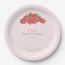 Primer cumpleaños de Strawberry Berry