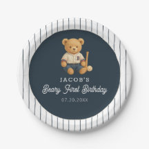 Primer cumpleaños del beisbolista Preppy Bear