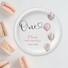 Primer cumpleaños del Chica de los globos Rubor