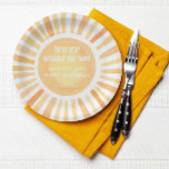Plato De Papel Primer viaje alrededor de la fiesta de primer cump<br><div class="desc">Para una personalización más avanzada de este diseño,  simplemente seleccione el botón "Editar usando la herramienta de diseño" de arriba.</div>