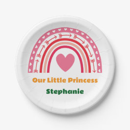 Plato De Papel Primer viaje alrededor del arcoiris foto del prime