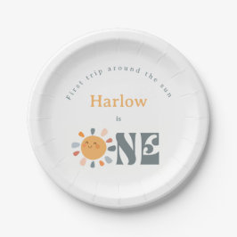 Plato De Papel Primer viaje alrededor del sol