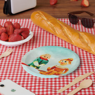 Plato De Papel Primera fecha de Elf