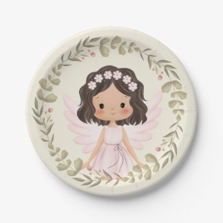 Plato De Papel Primera Placa de hadas