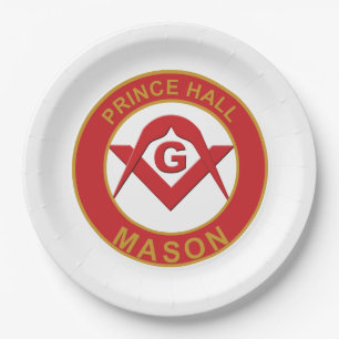 Plato De Papel Prince Hall Mason