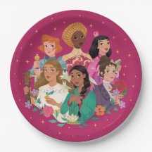 Princesas de placas Fiestas Heaven™ (grandes)