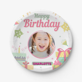 Plato De Papel princess birthday