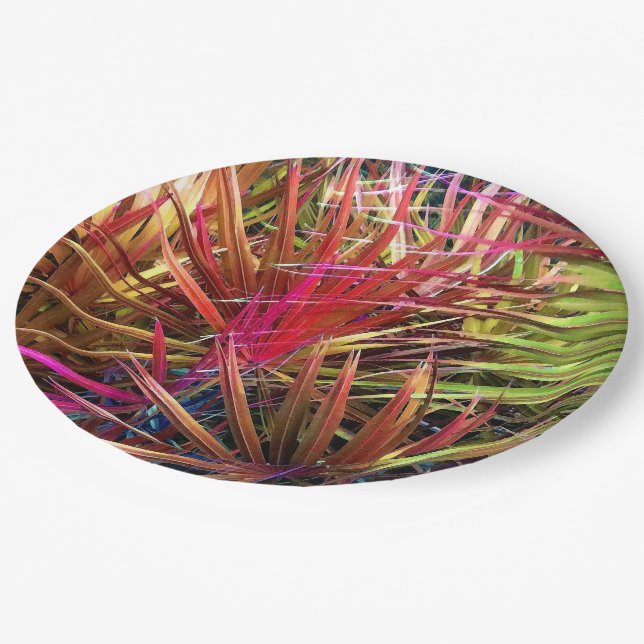 Plato De Papel Protesta de Palmetto (Angular)