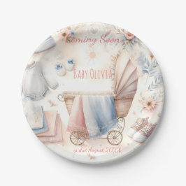 Plato De Papel Próxima invitación a la invitación